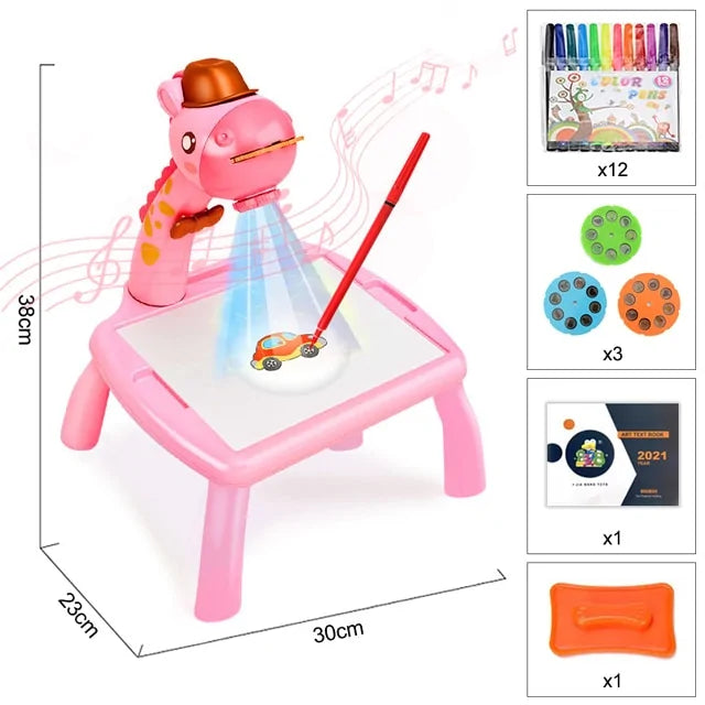 Creative Kids LED Projector Desk